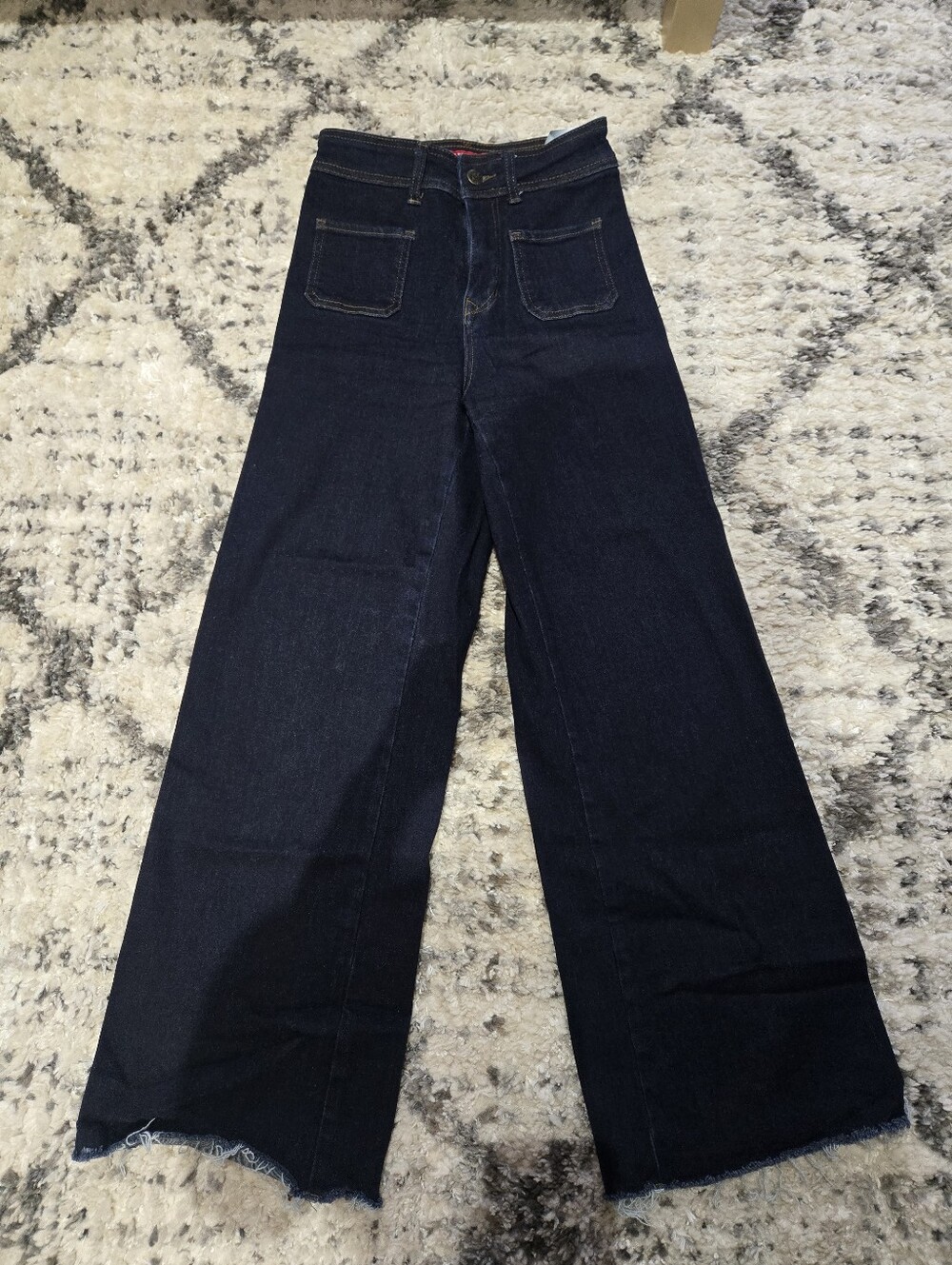 Guess Dark Blue Wide-Leg Women’s Jeans Size 26